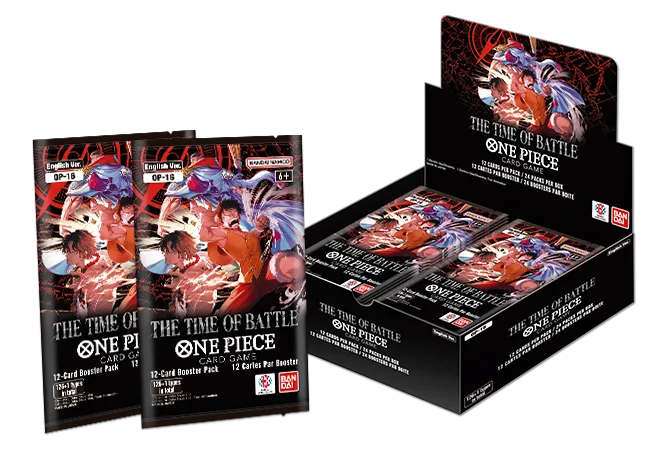 (Pre Order) One Piece Full Booster Box OP-16 The Time Of Battle (24 Boosters)