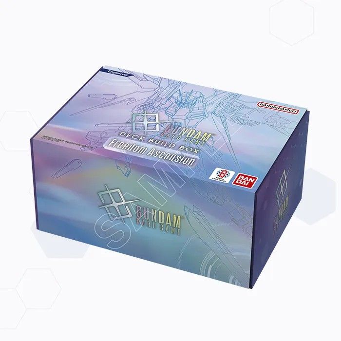 2x Gundam Card Game - Deck Build Box Freedom Ascension (SC01)